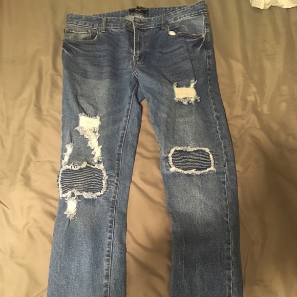 Men’s Ripped Jeans - Picture 1 of 6